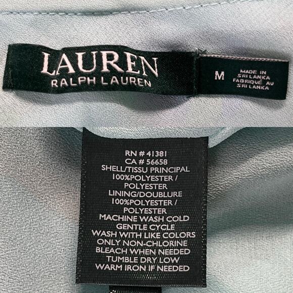 Lauren Ralph Lauren Floral Print Tiered Maxi Skirt M Lined - Picture 8 of 16